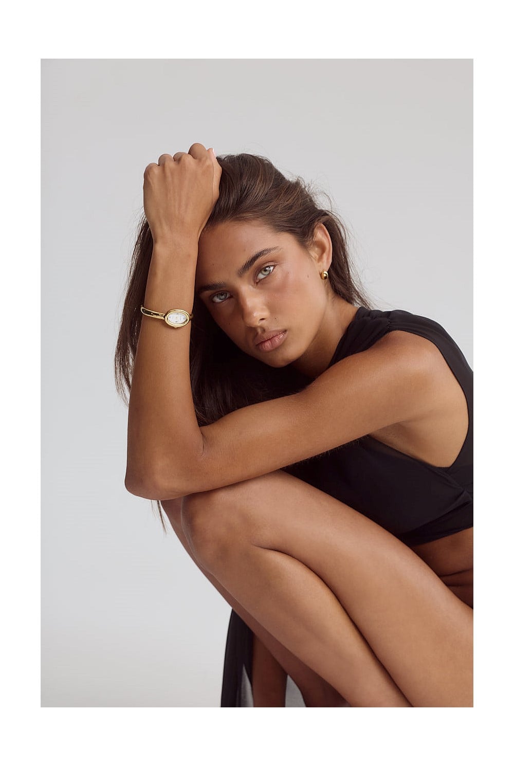 Kate Watch | White | 14k Gold