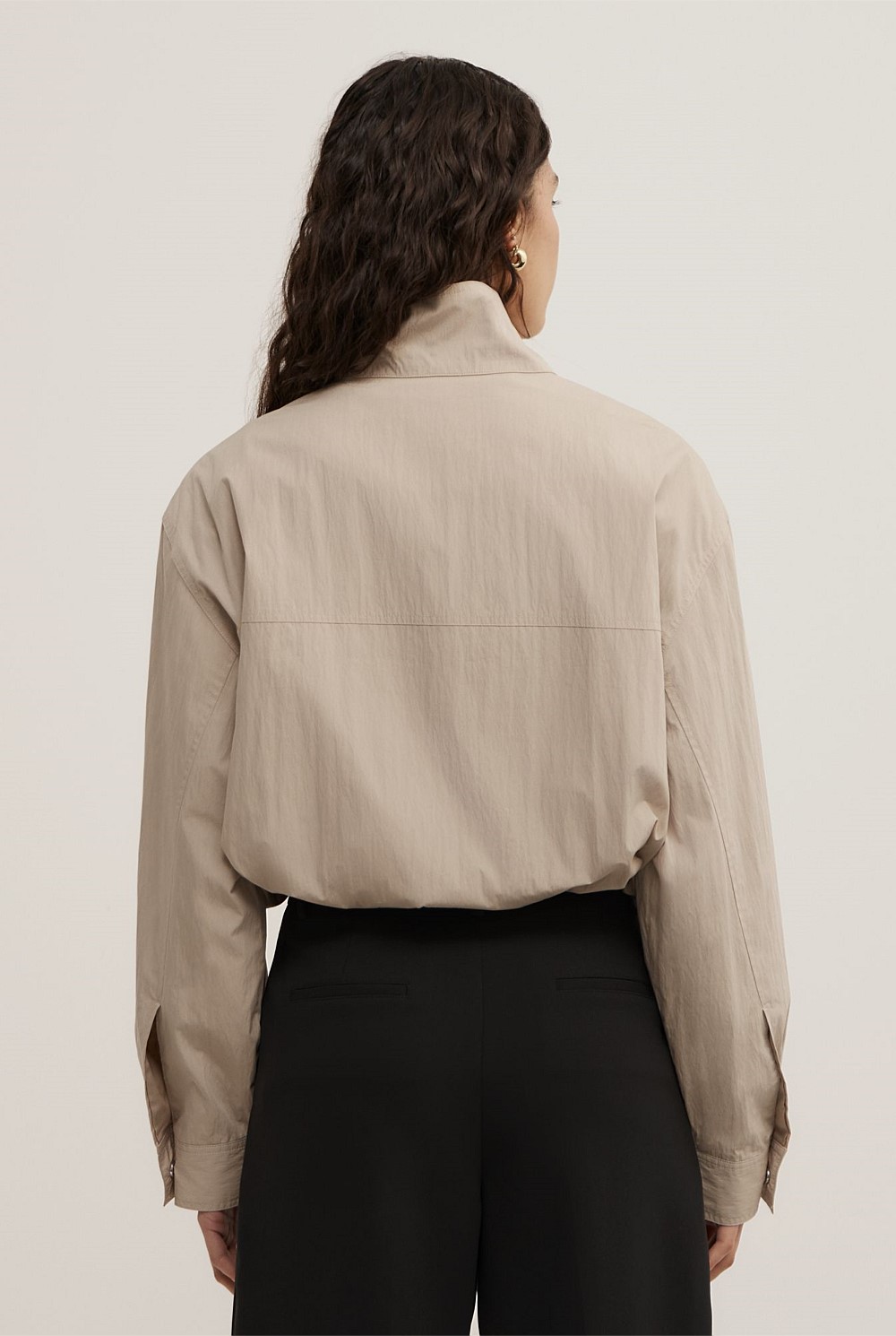 Funnel Zip Through Jacket