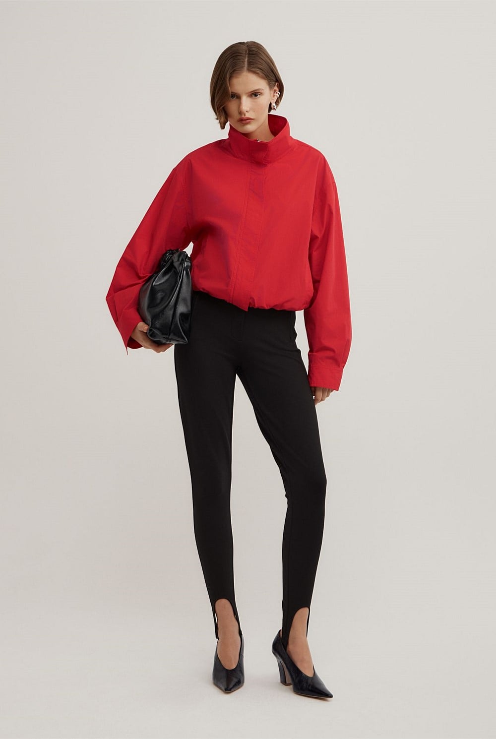 Funnel Zip Through Jacket