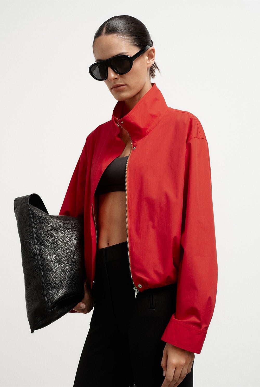Funnel Zip Through Jacket