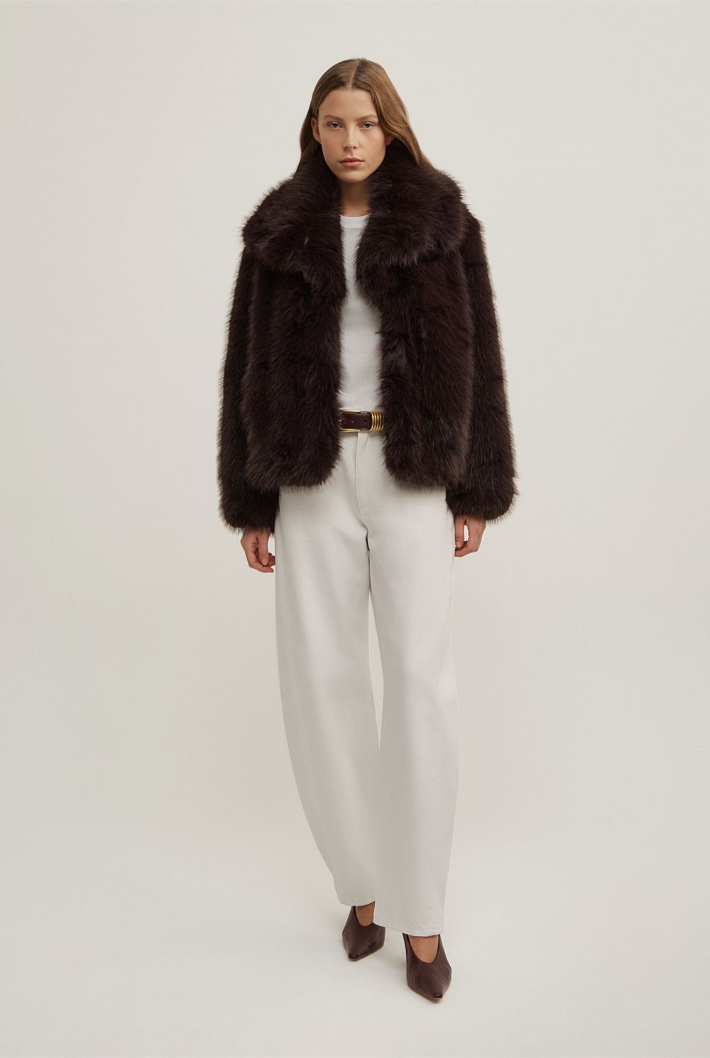 Faux Fur Jacket