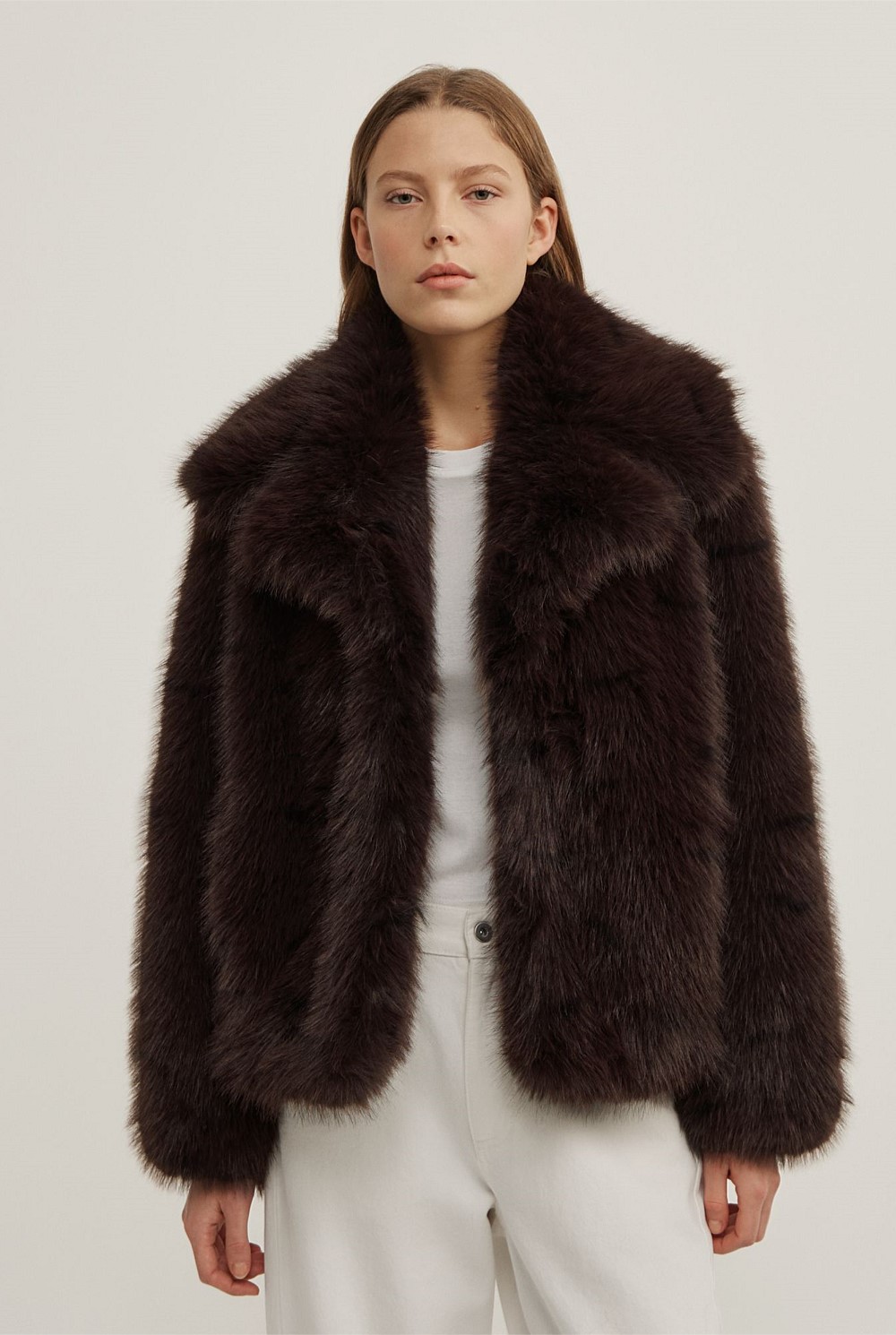 Faux Fur Jacket