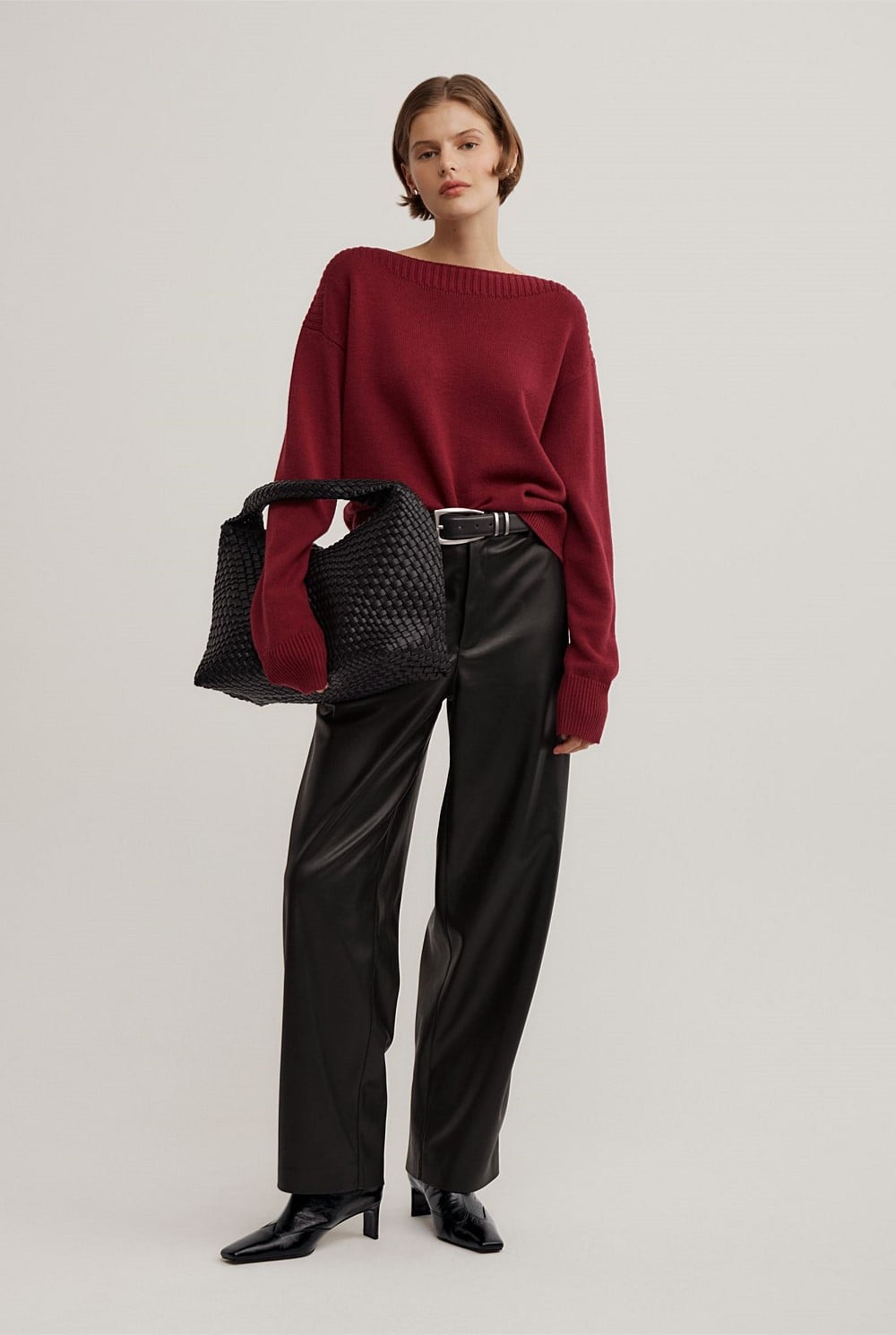 Boat Neck Knit