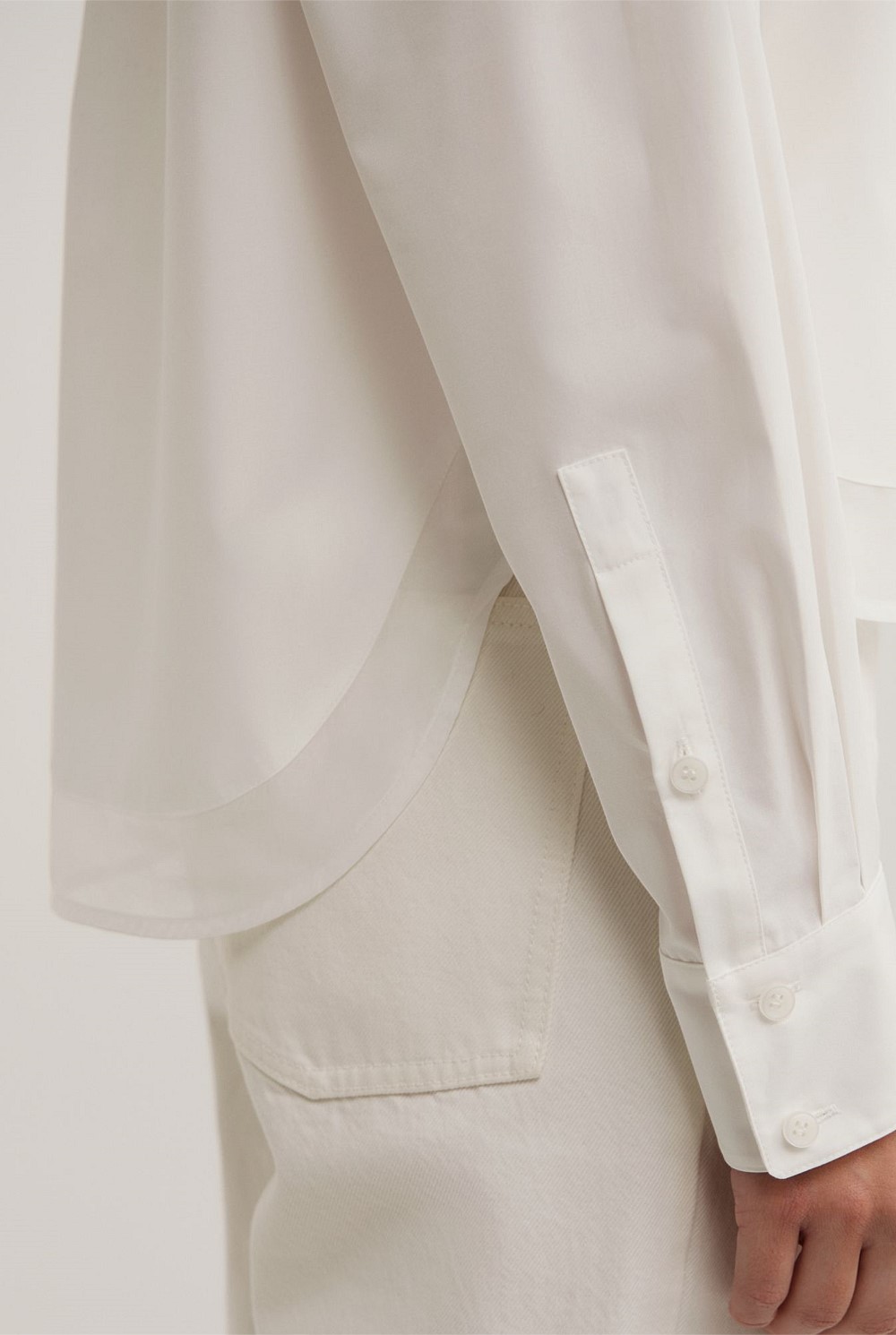 Sheer Insert Shirt