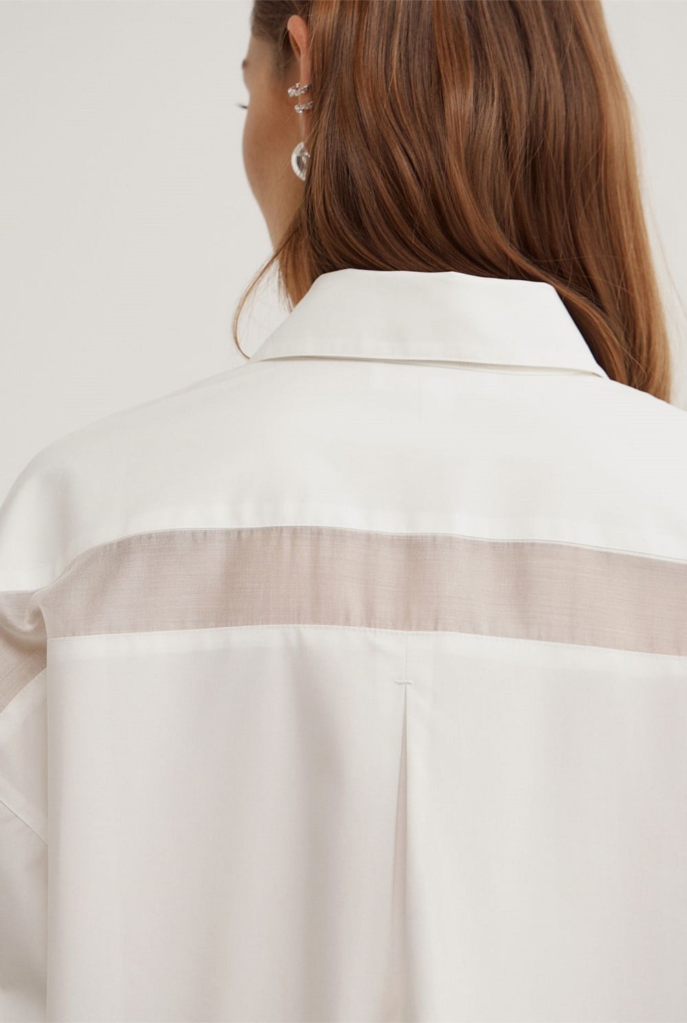 Sheer Insert Shirt