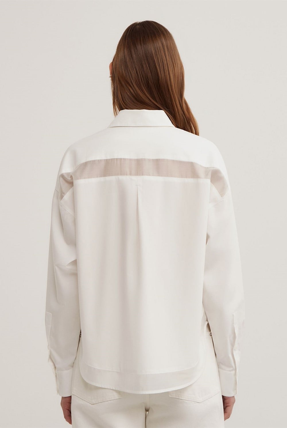Sheer Insert Shirt