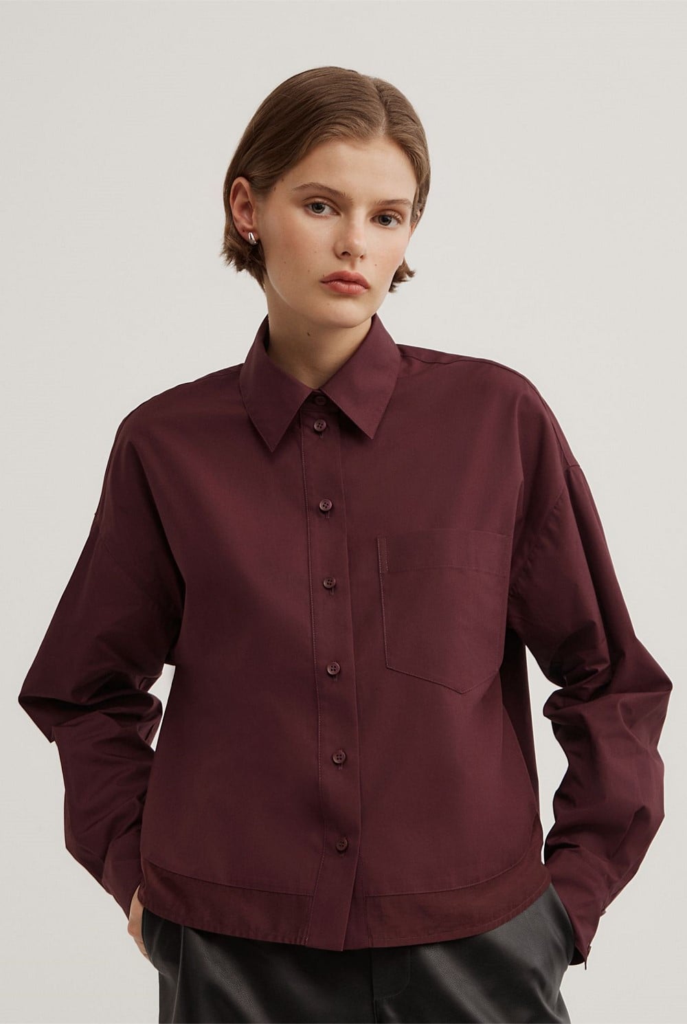 Sheer Insert Shirt