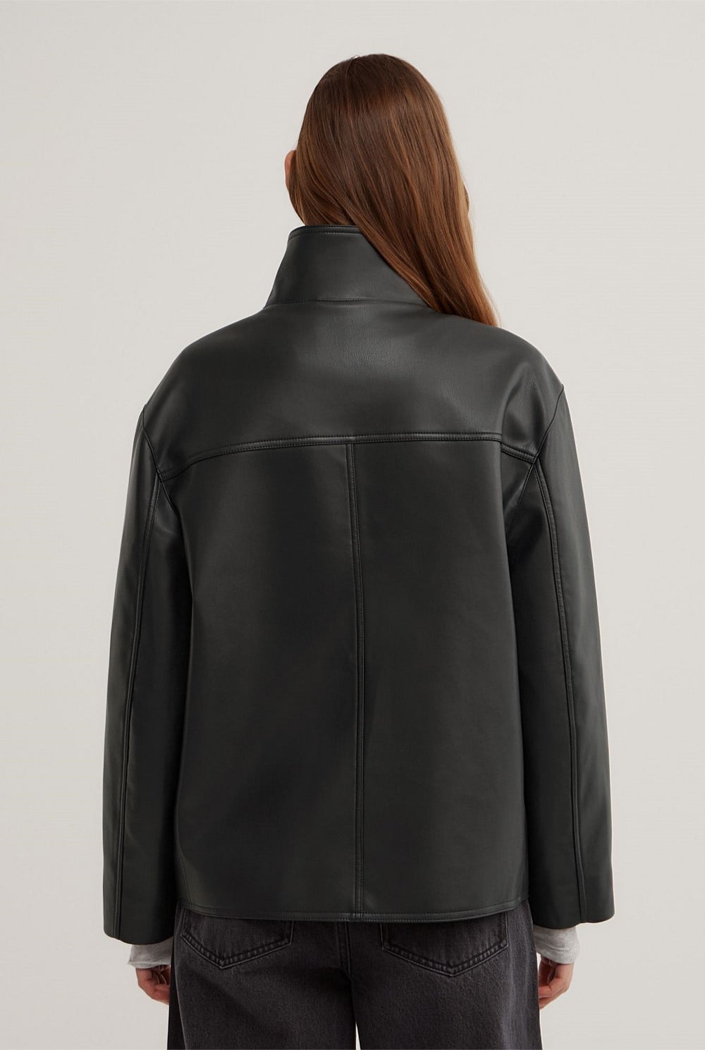 Boxy Biker Jacket