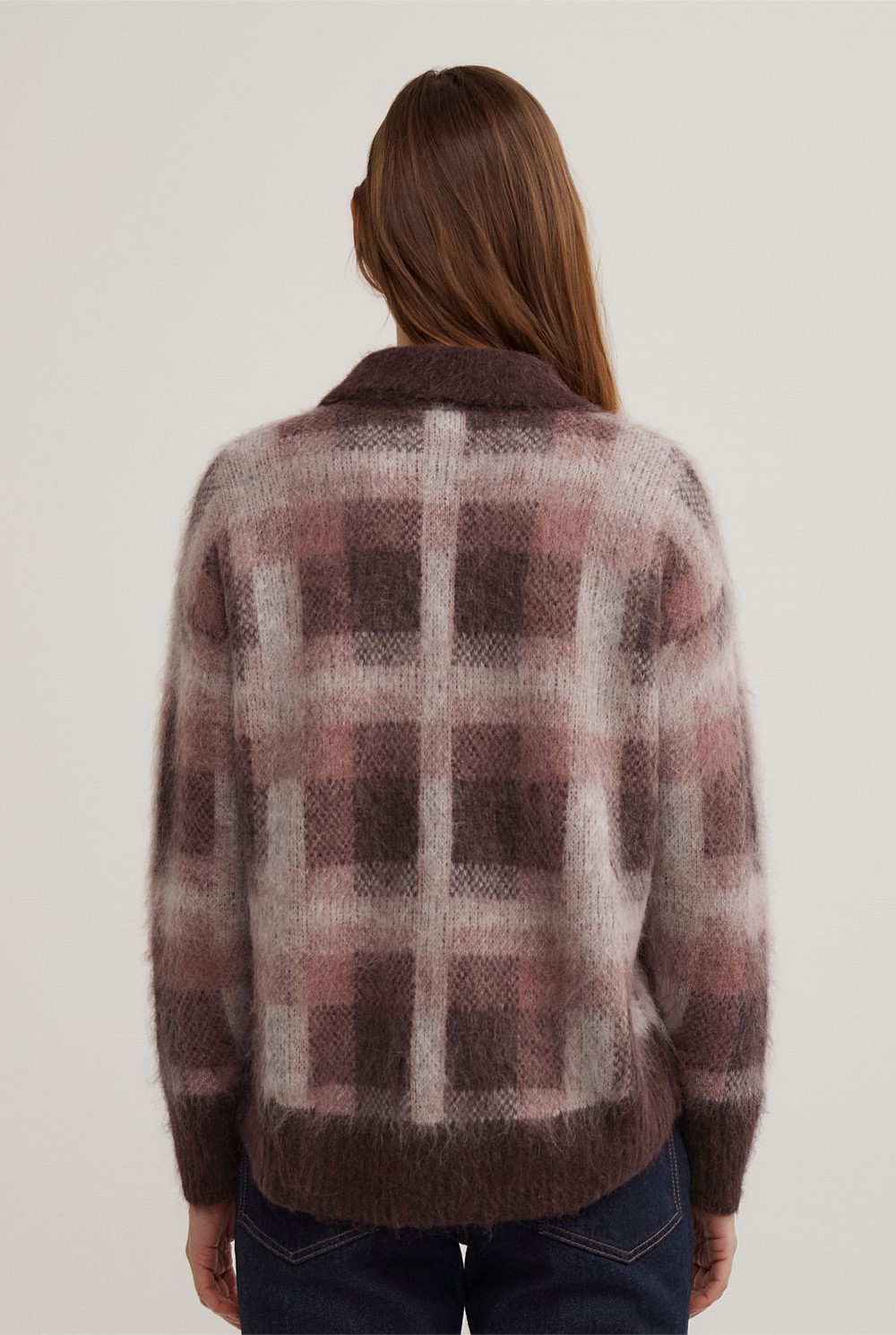 Check Polo Knit