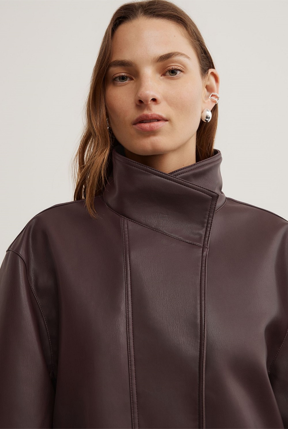 Boxy Biker Jacket
