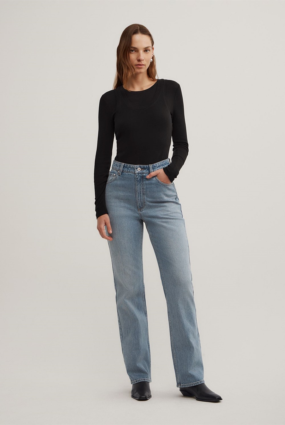 Slim Leg Jeans