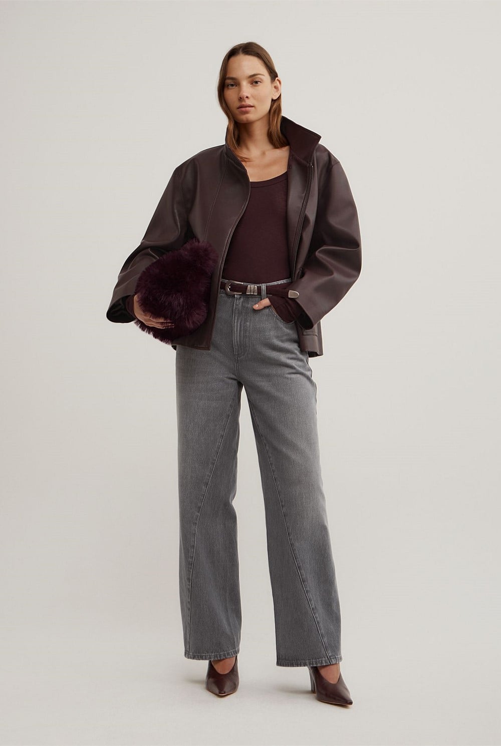 Scoop Neck Long Sleeve Top