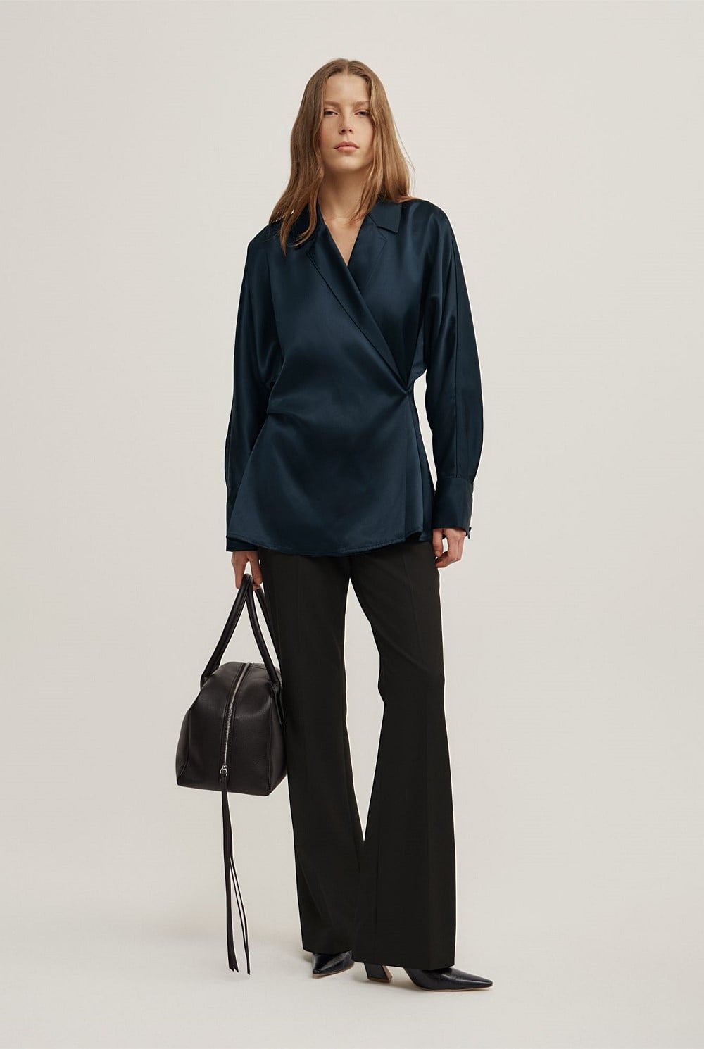 Wrap Fluid Shirt