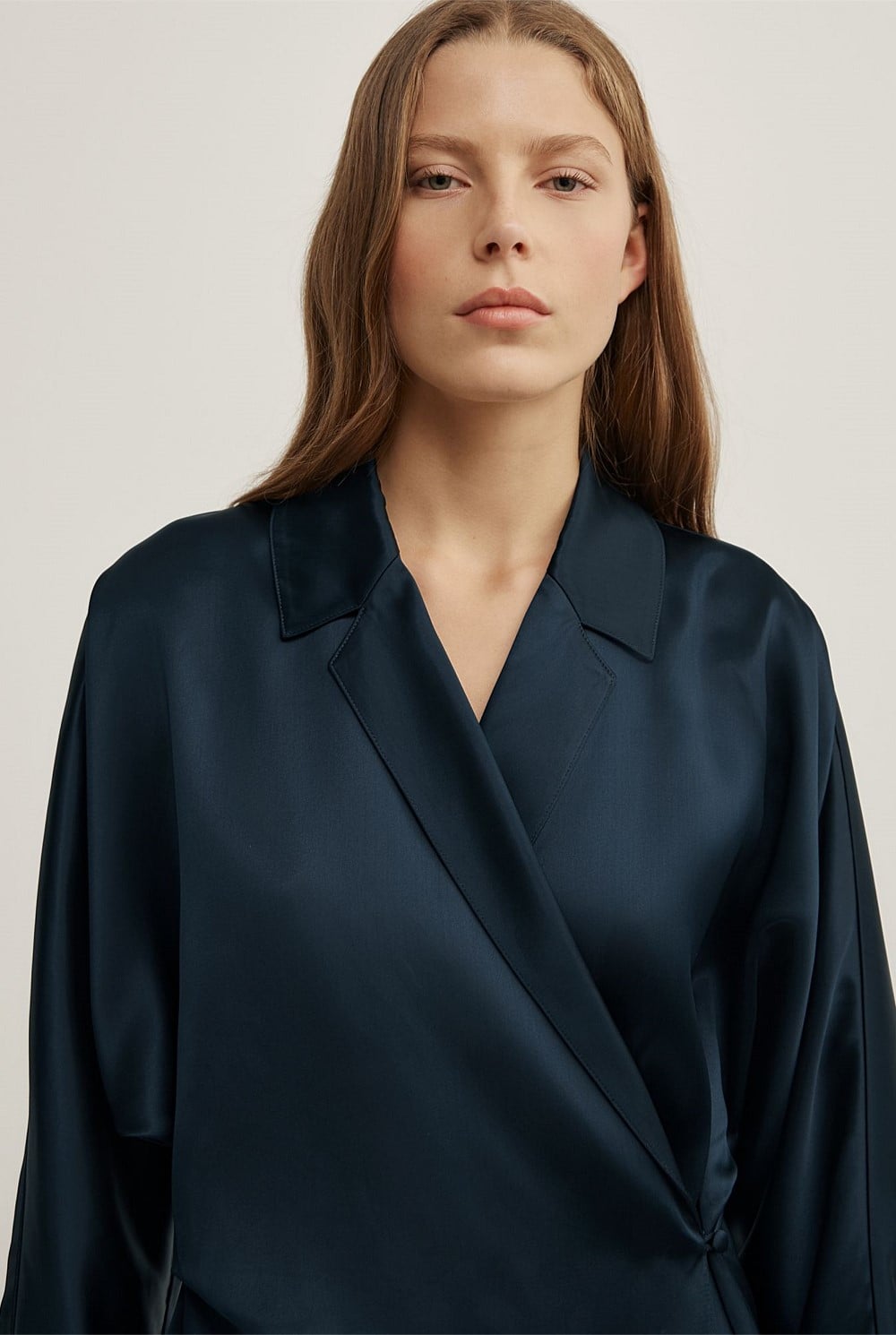 Wrap Fluid Shirt