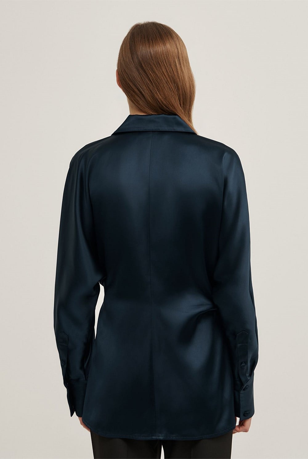 Wrap Fluid Shirt