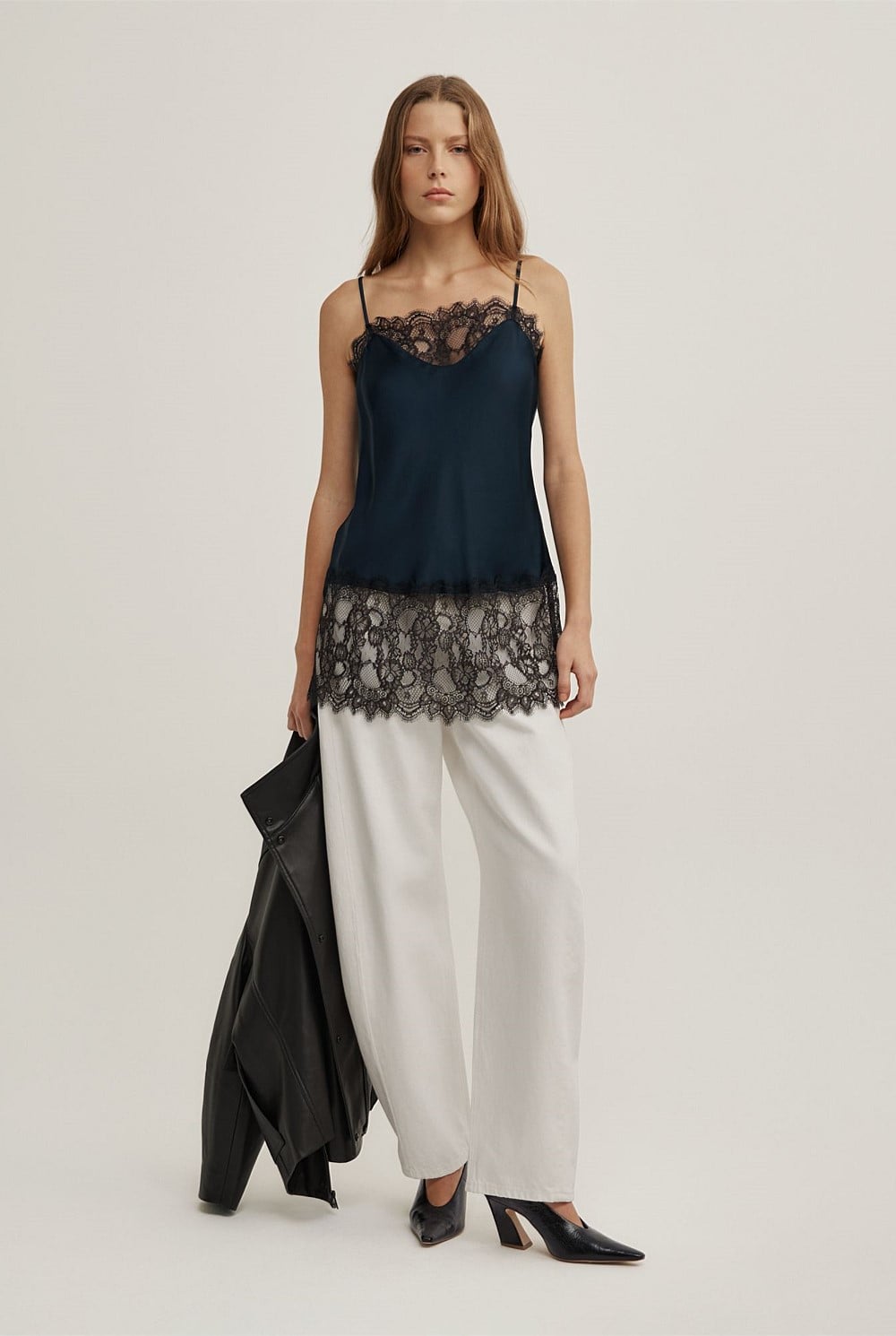 Lace High Hem Camisole