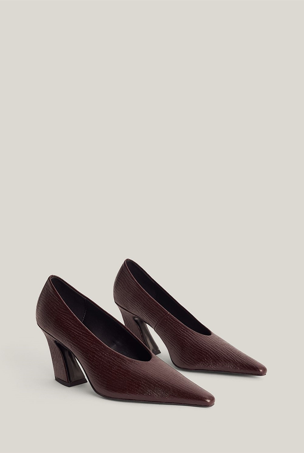 Avery Textured Heels