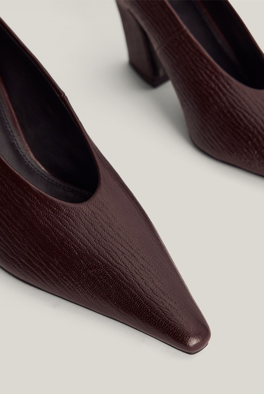 Avery Textured Heels