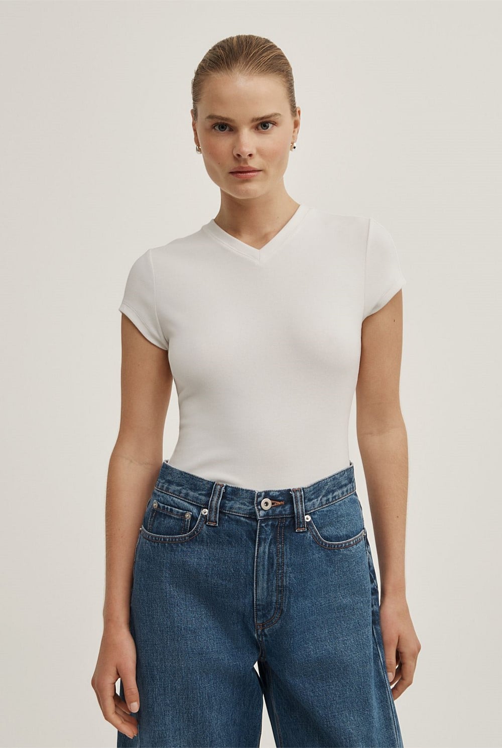High V-Neck T-Shirt