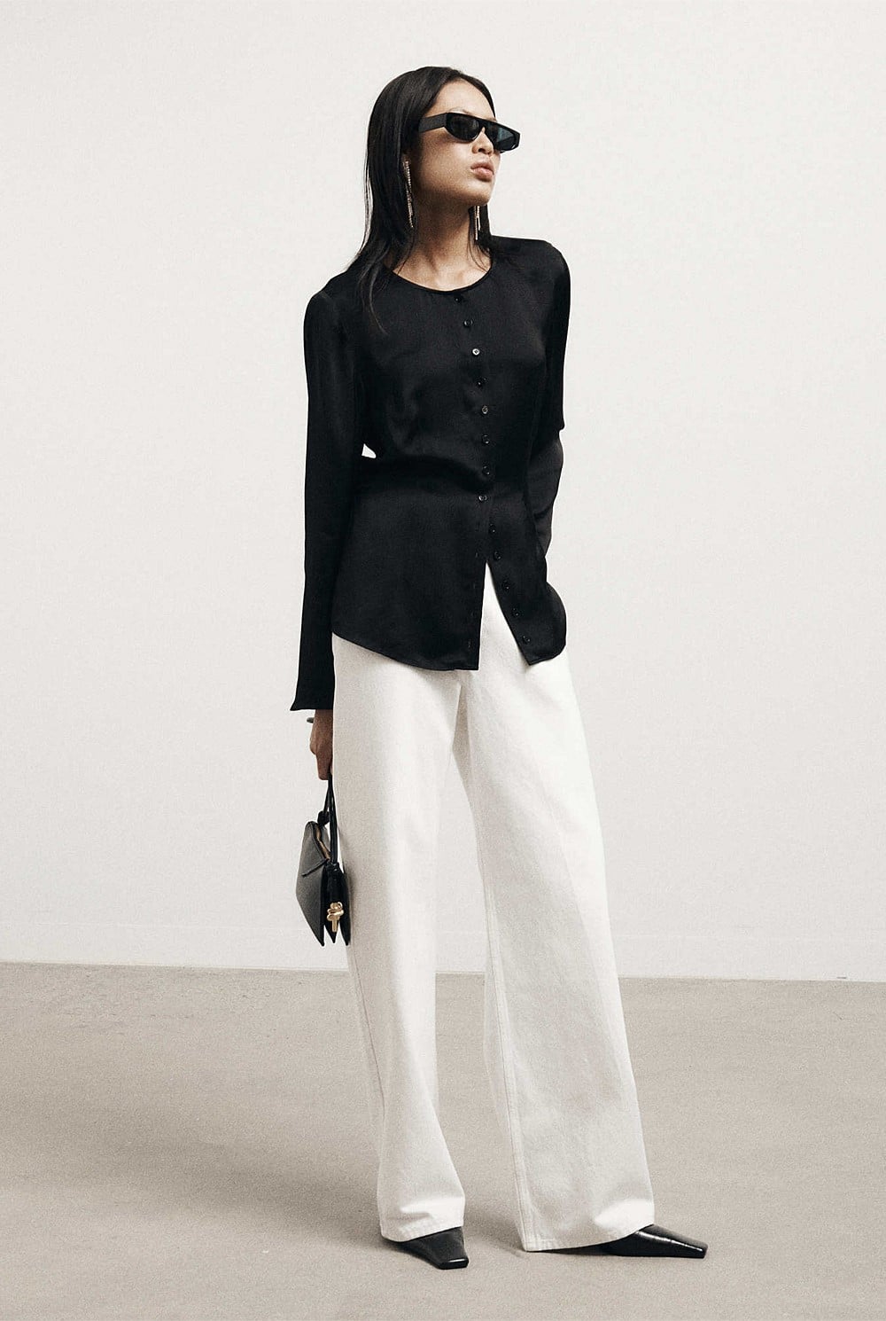 Button Through Top