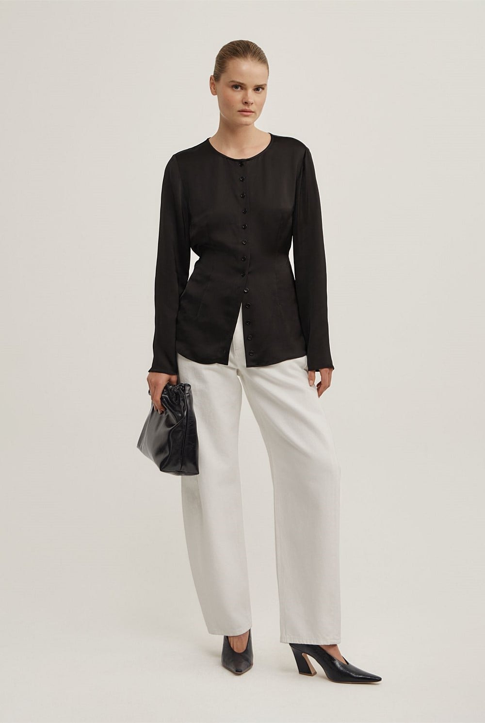 Button Through Top