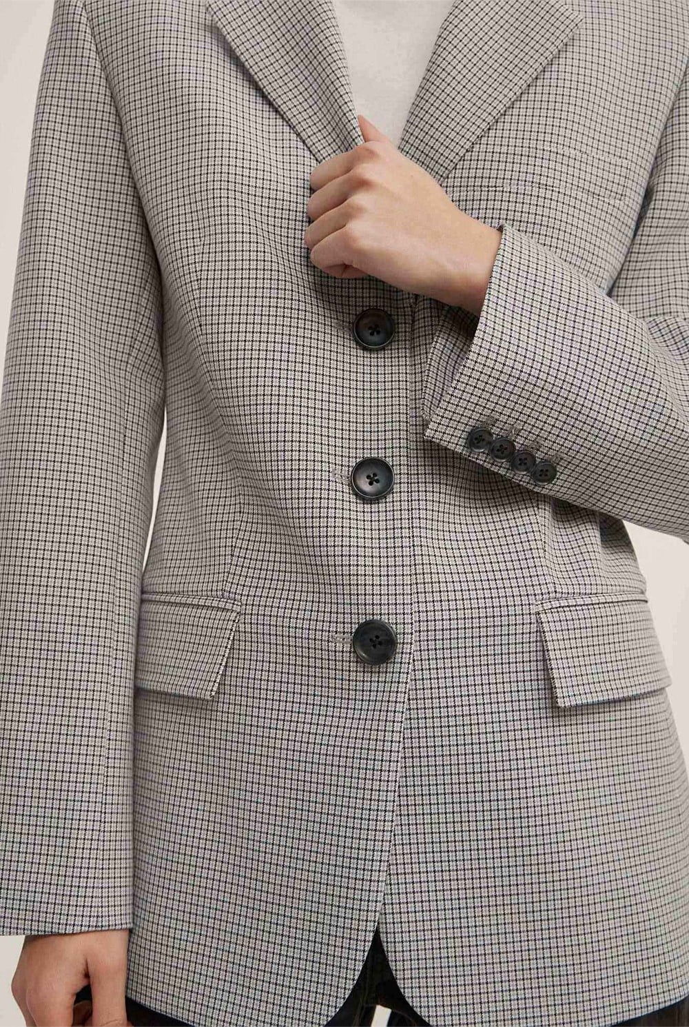 Houndstooth Blazer