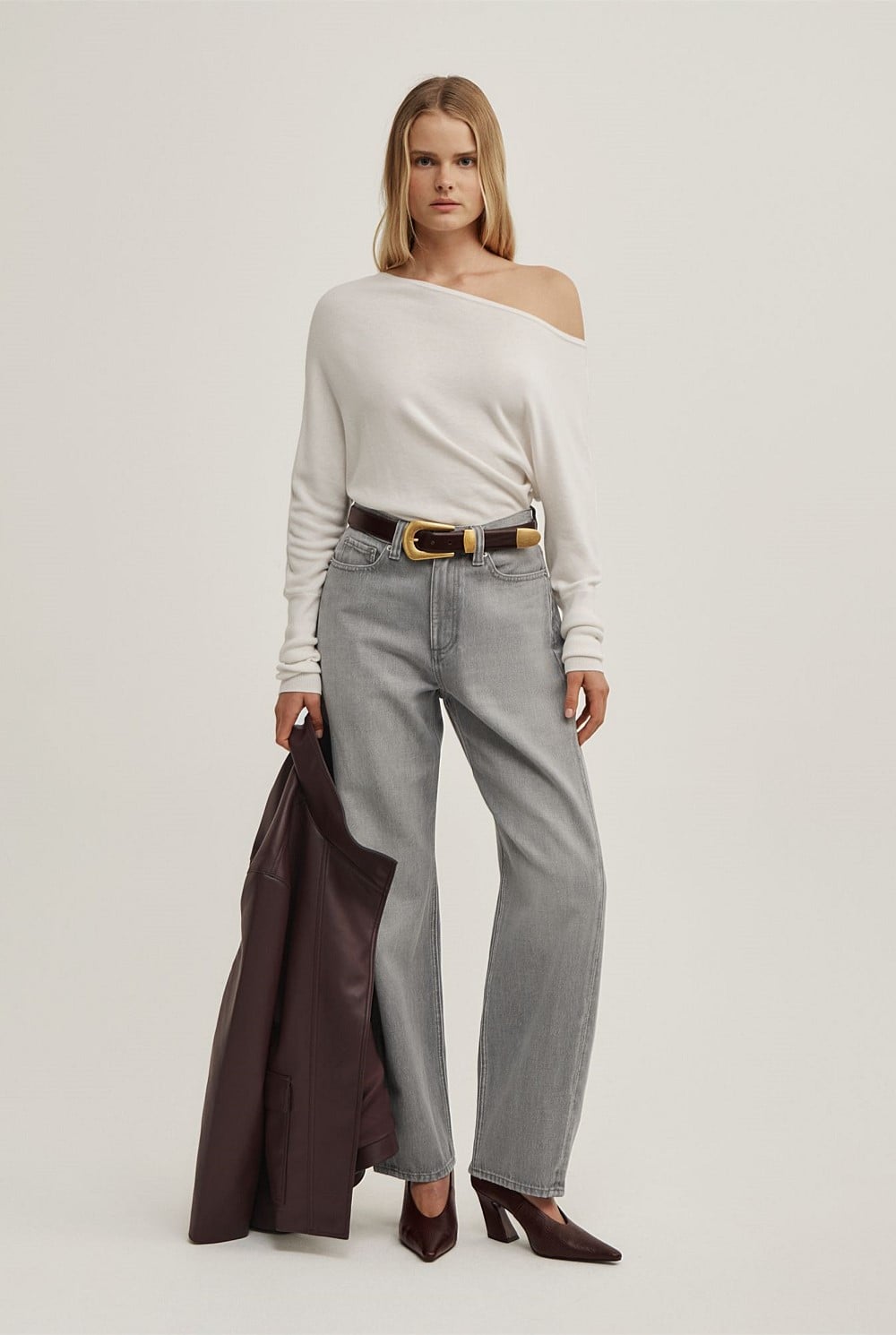 Fine Asymmetric Knit