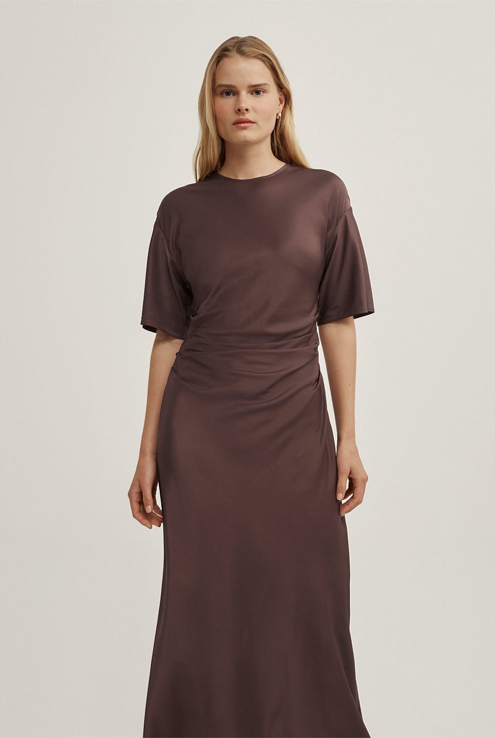 Tuck Waist Dress