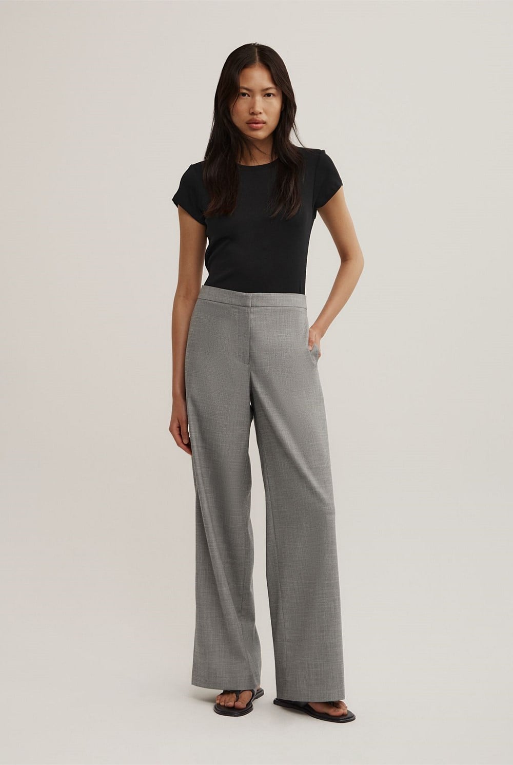 Flat Tailored Pant