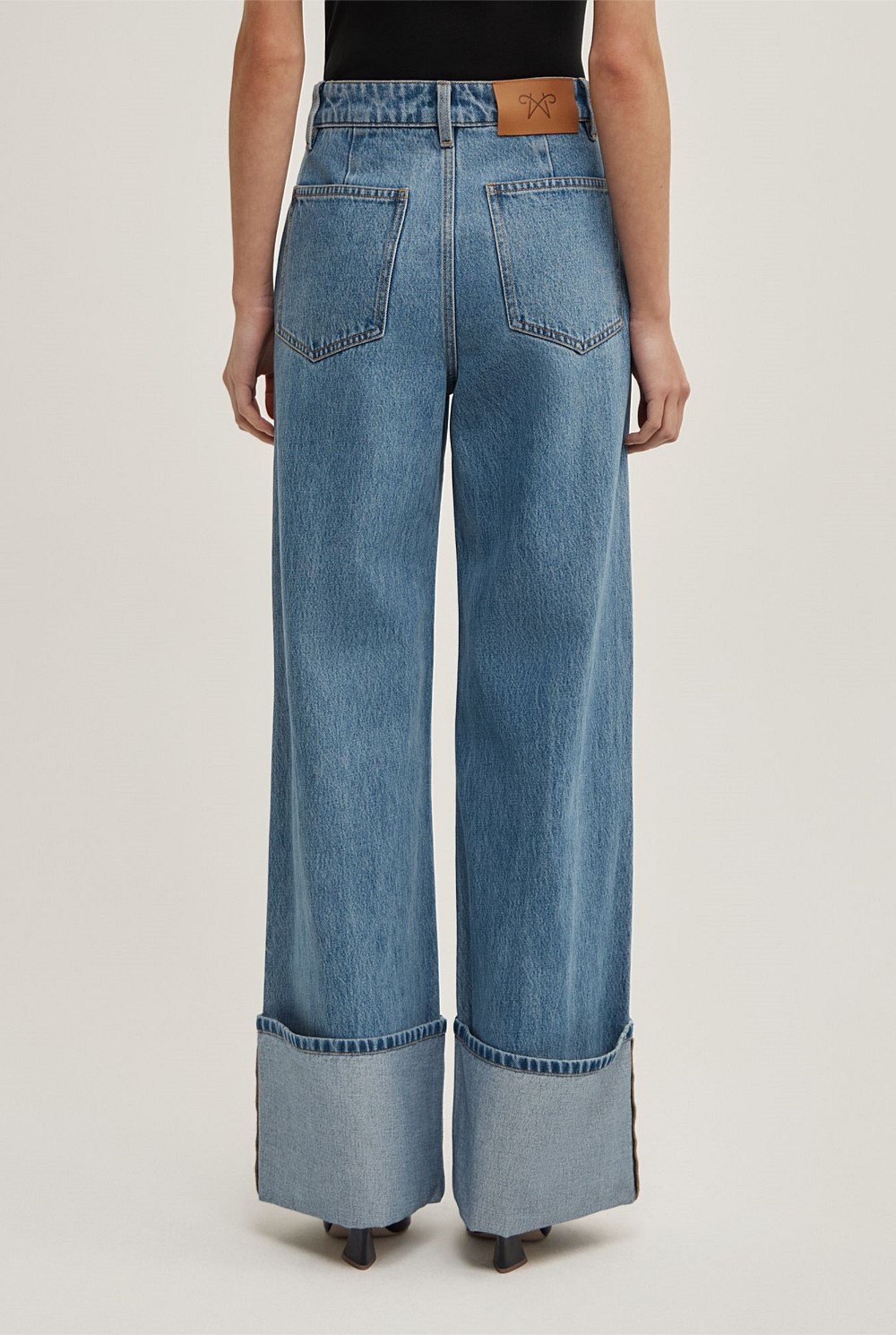 Cuff Detail Jeans