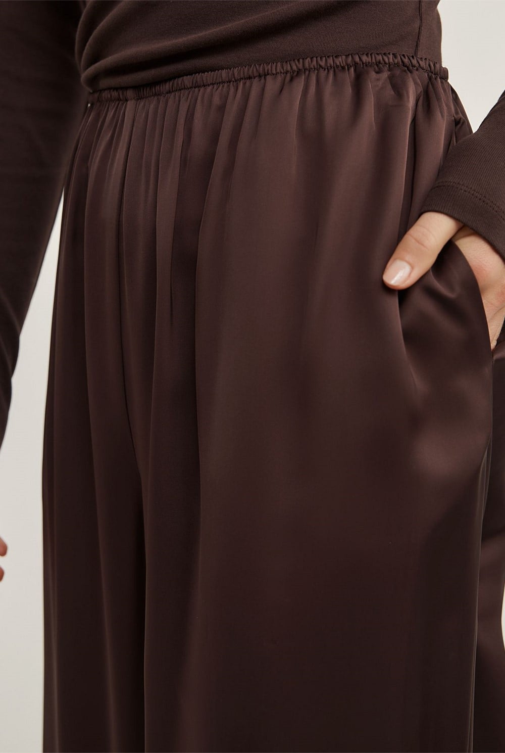 Satin Balloon Pant
