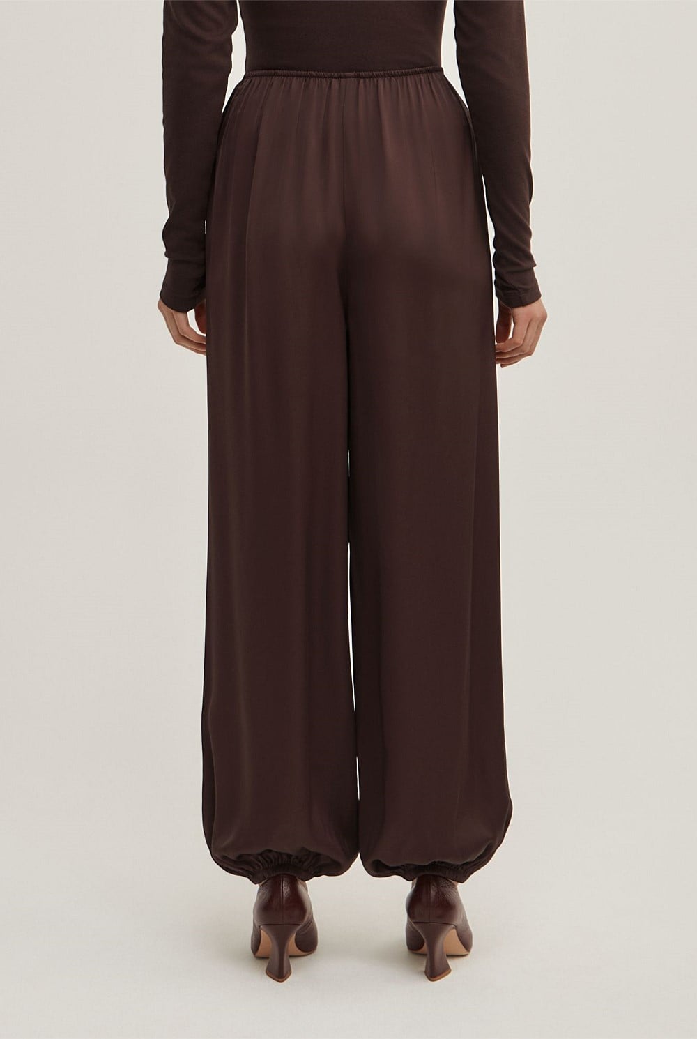 Satin Balloon Pant