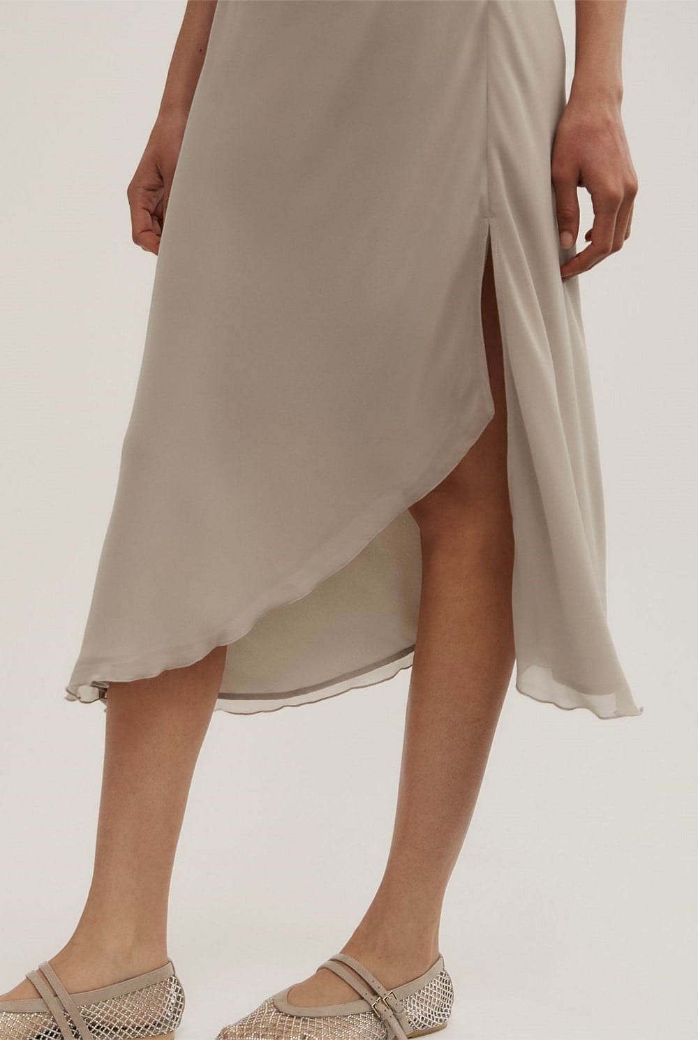 Asymmetric Soft Skirt