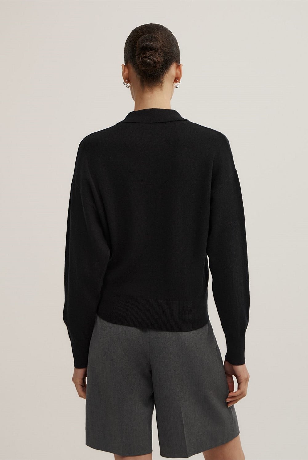 Collared Knit Polo