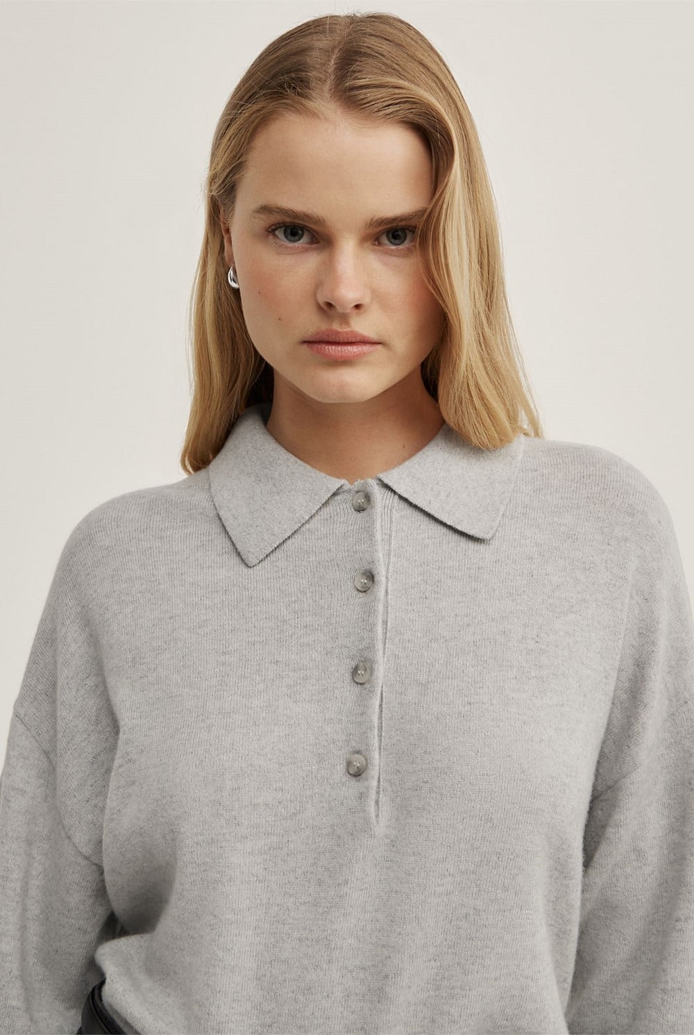 Collared Knit Polo