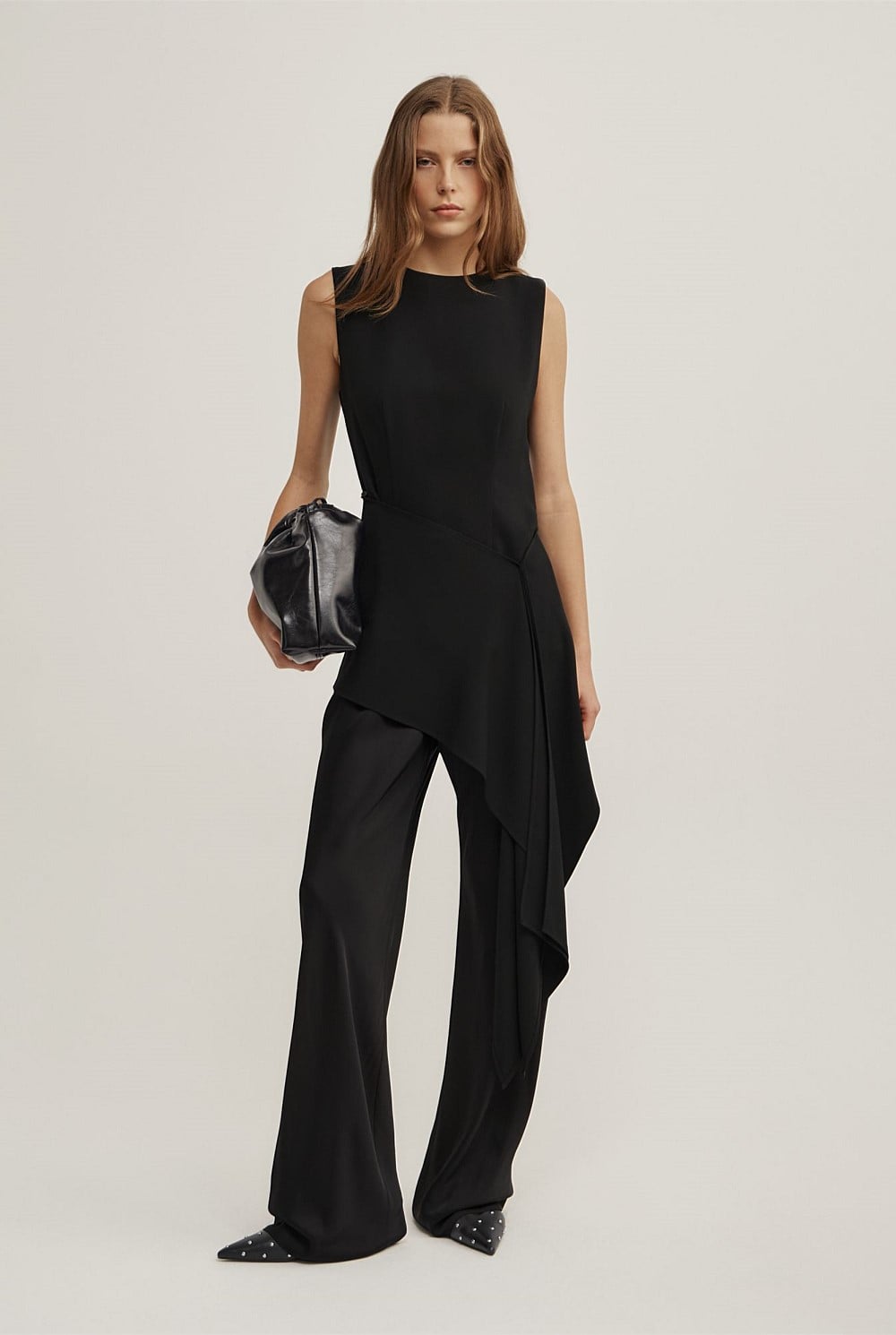 Sash Wrap Top