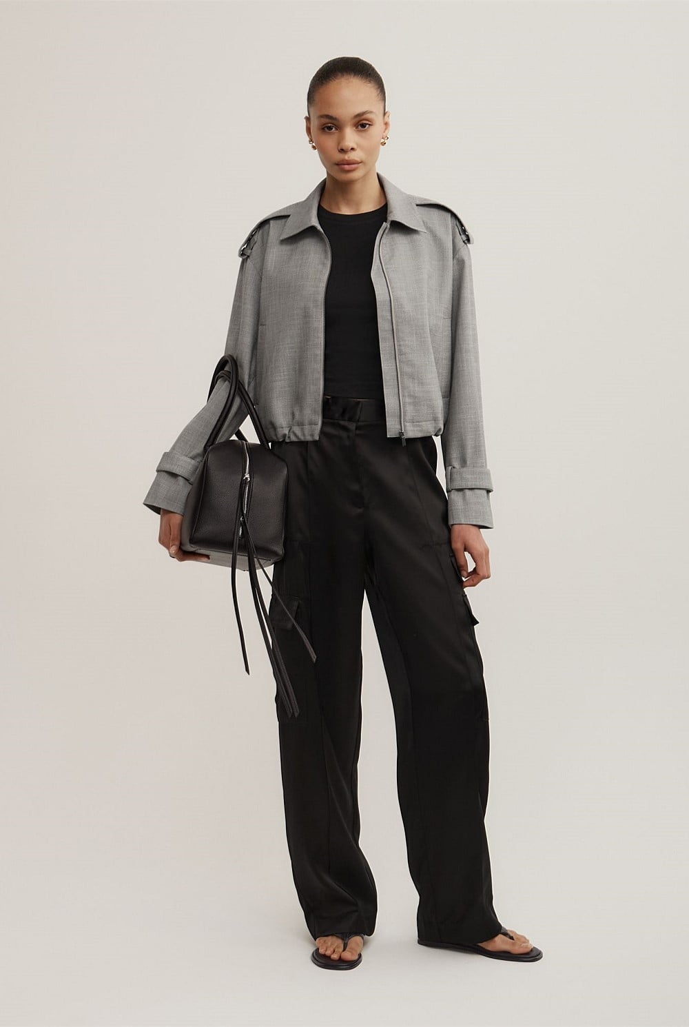 Fluid Bomber Jacket