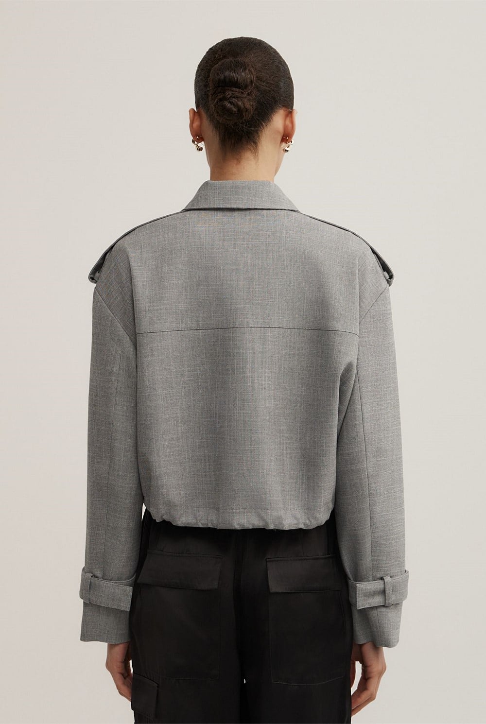 Fluid Bomber Jacket