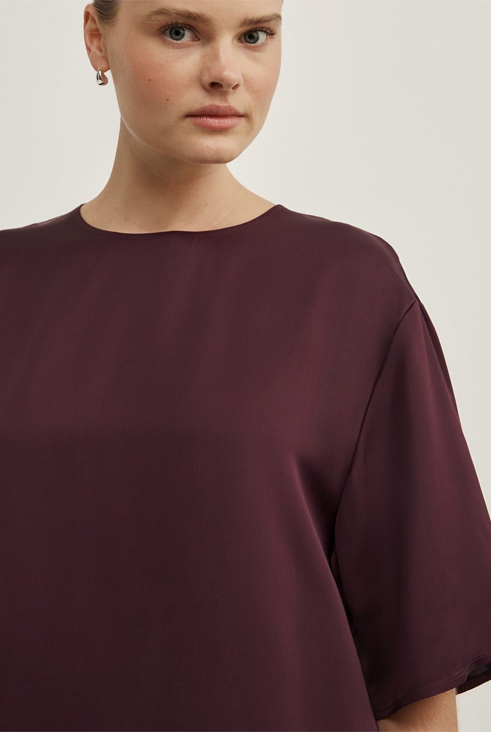 Satin T-Shirt