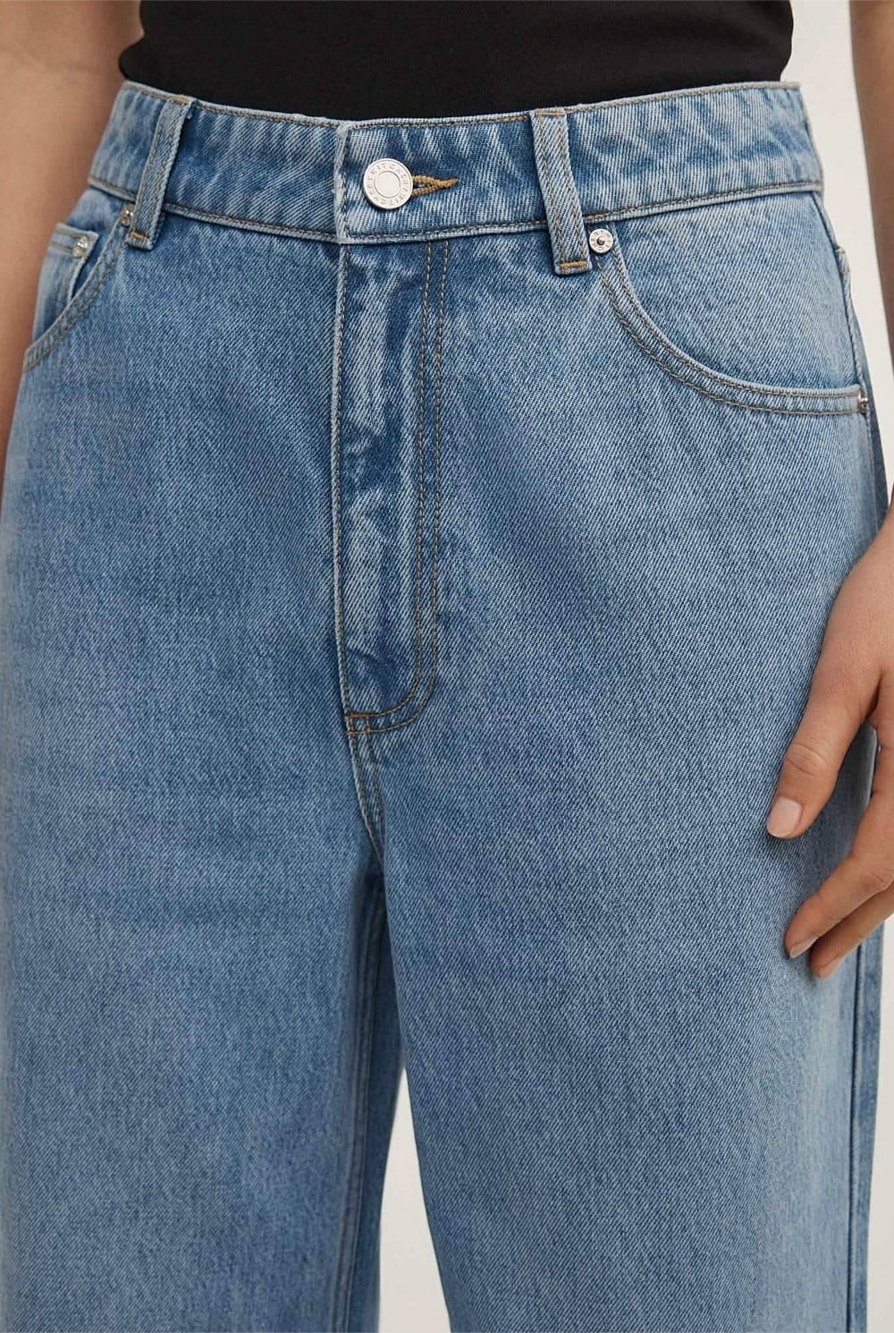 Wide Leg Crop Jeans