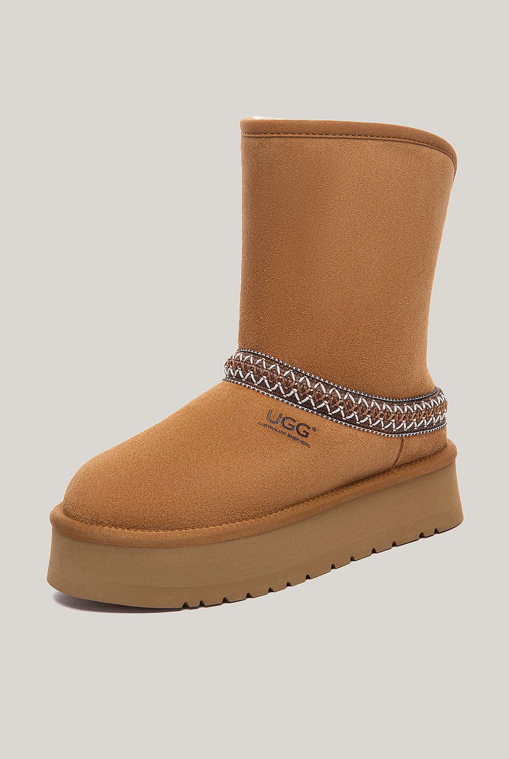 Fayle Knitted Platform Boots