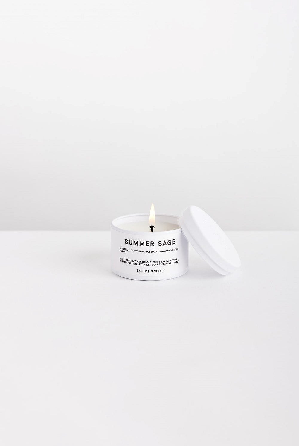 Summer Sage Candle + Travel Tin Bundle