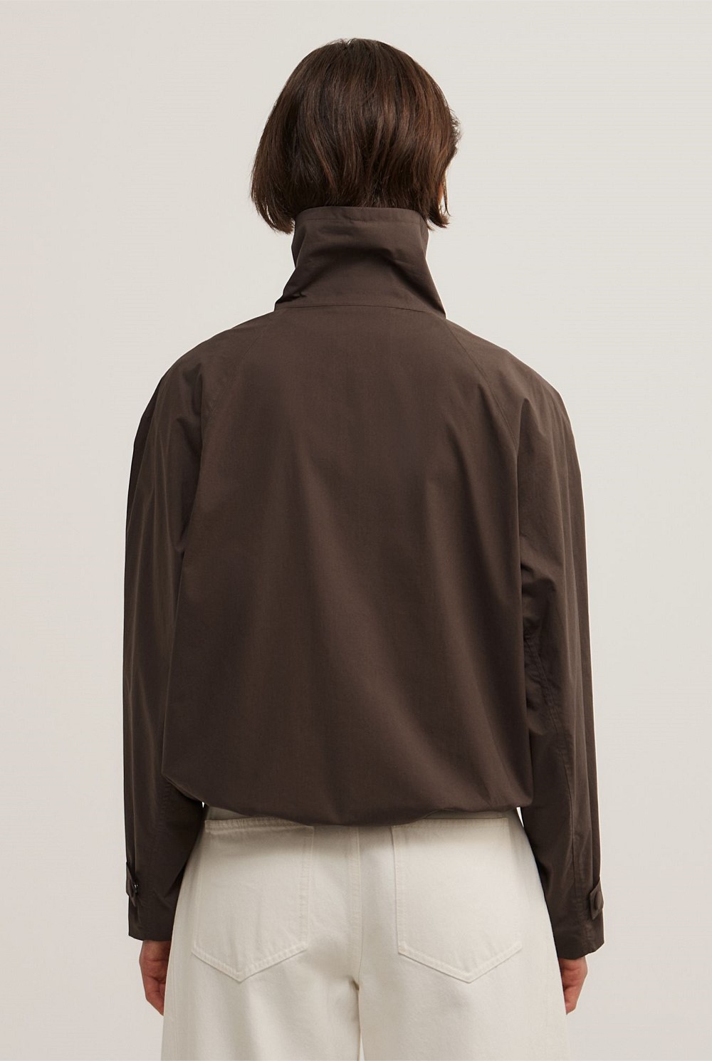 Poplin Funnel Jacket