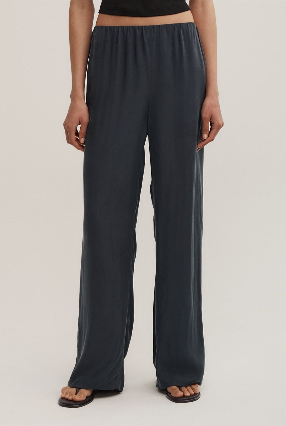 Pull On Cupro Pant