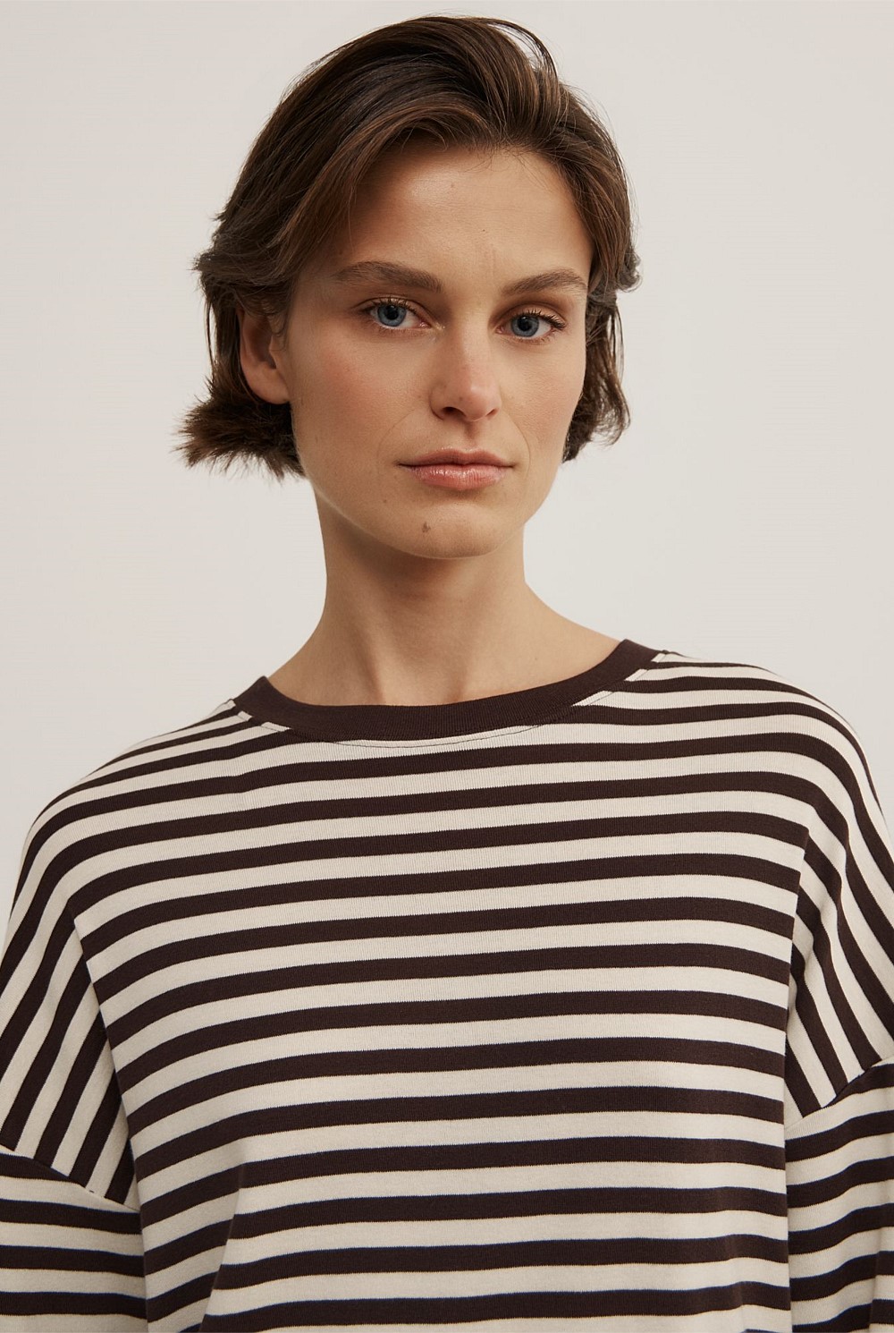 Crew Long Sleeve Stripe T-Shirt