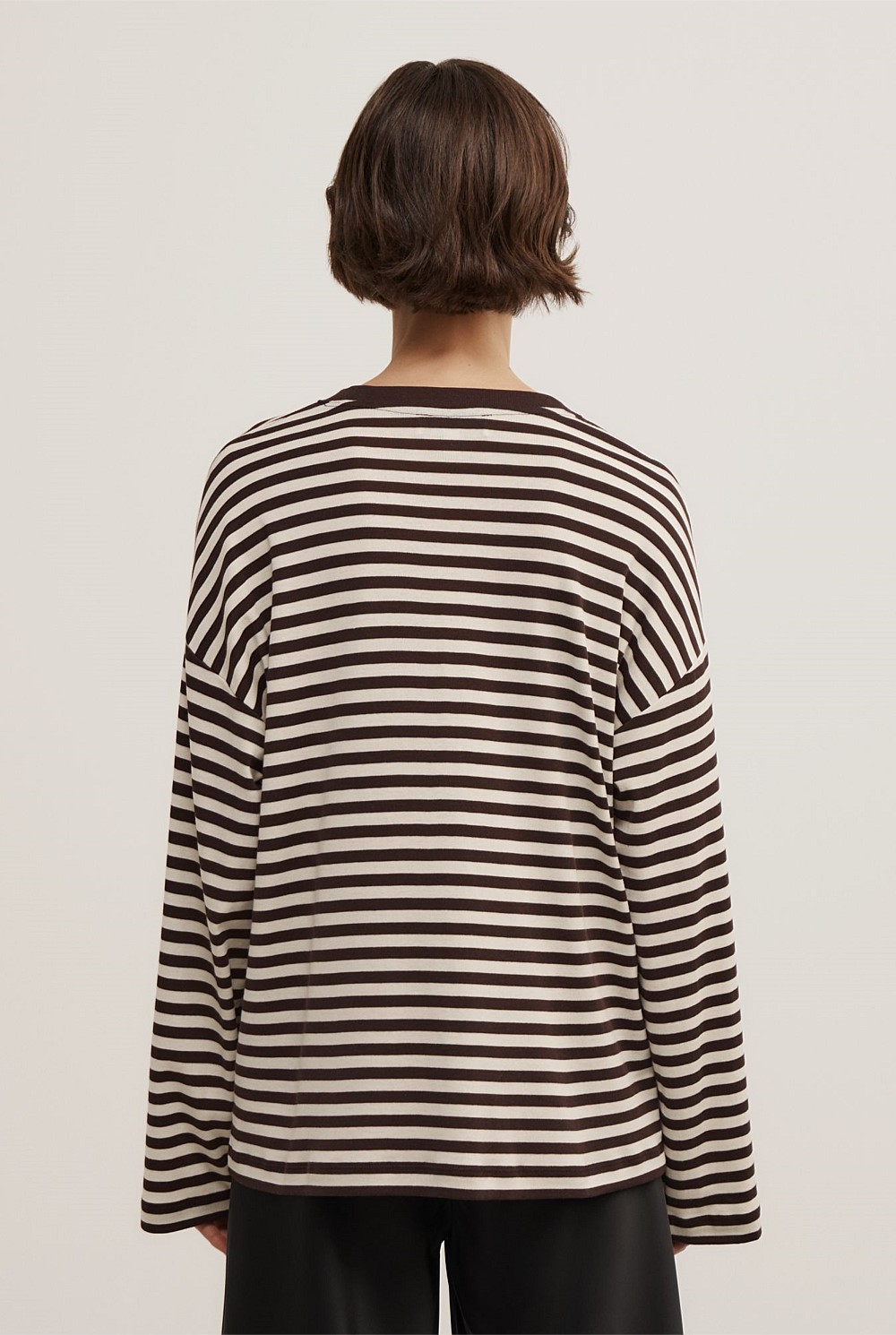 Crew Long Sleeve Stripe T-Shirt