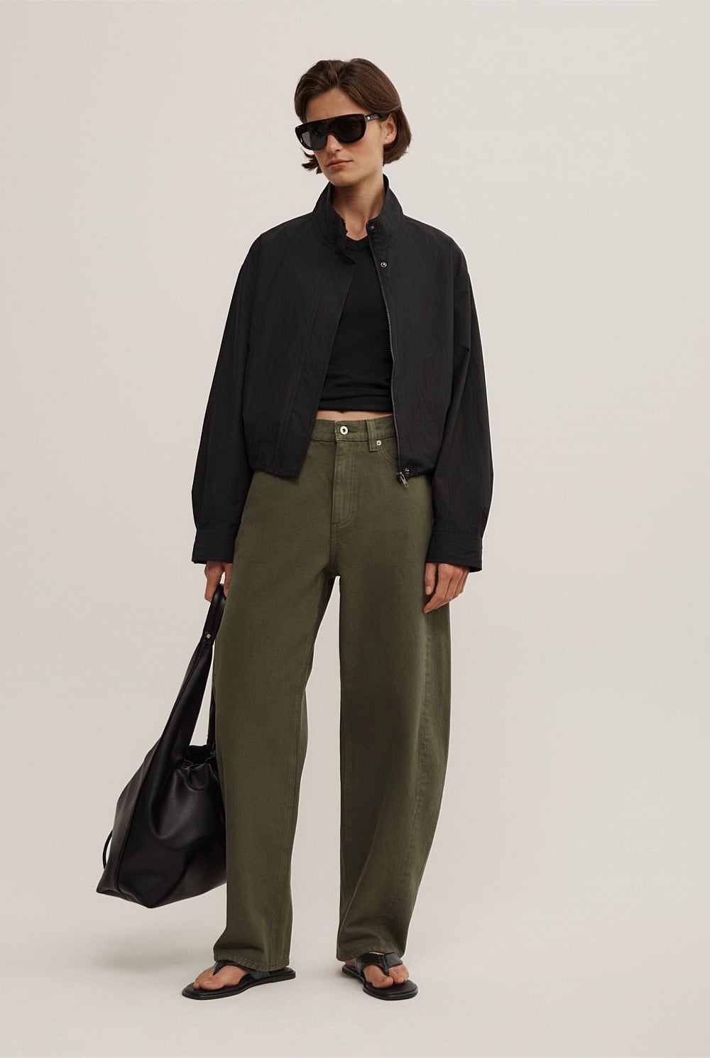 Barrel Leg Jeans