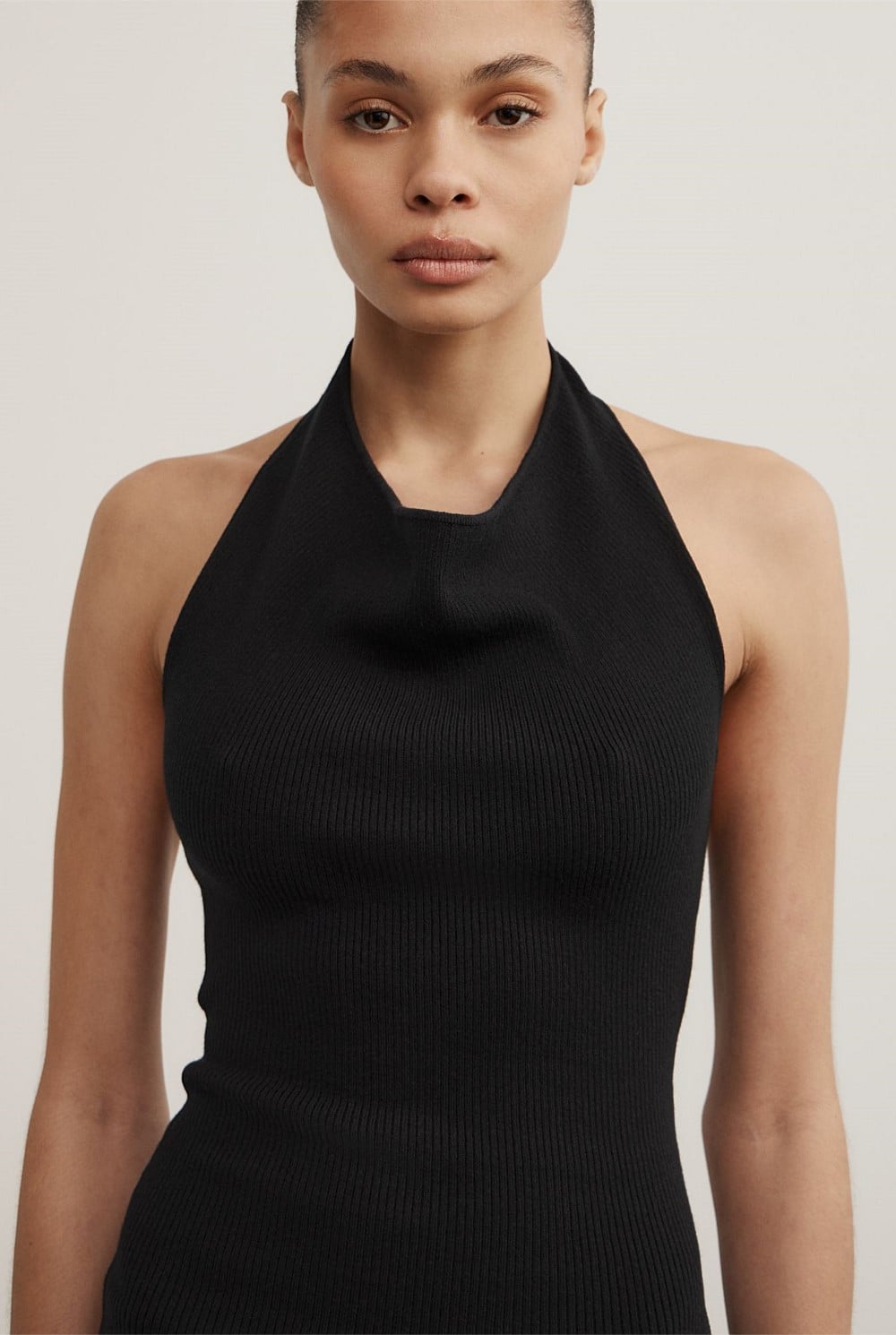 Halter Knit Top