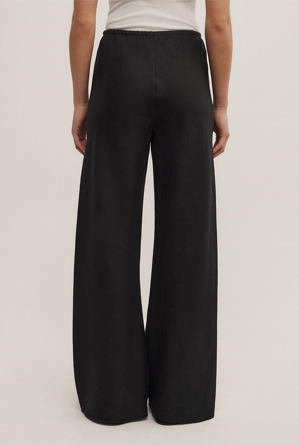 Bias Linen Pants