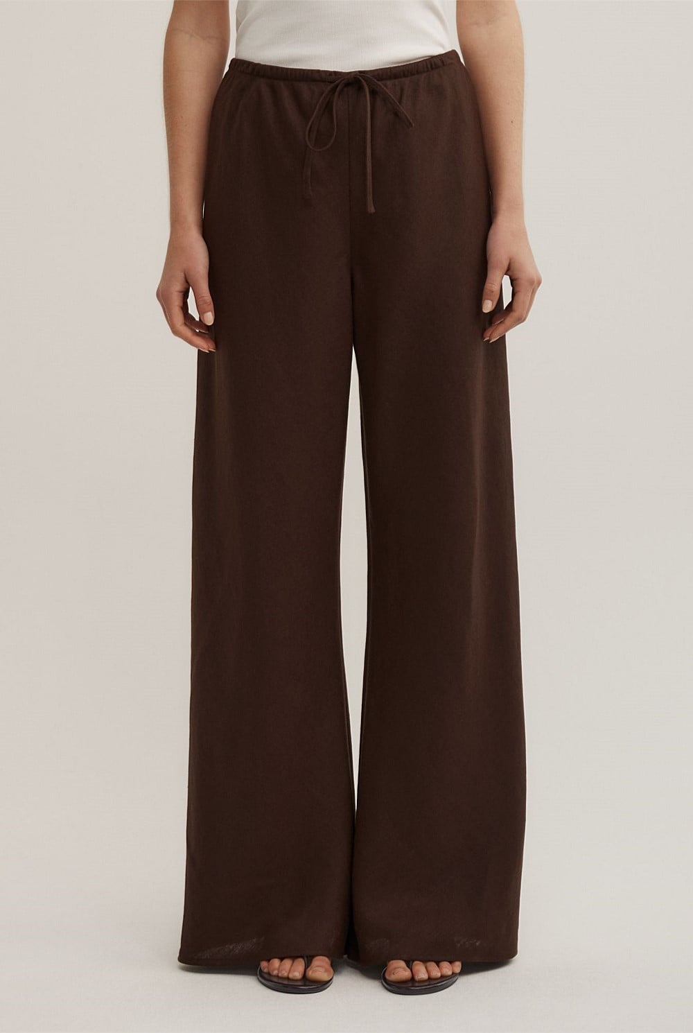 Bias Linen Pant